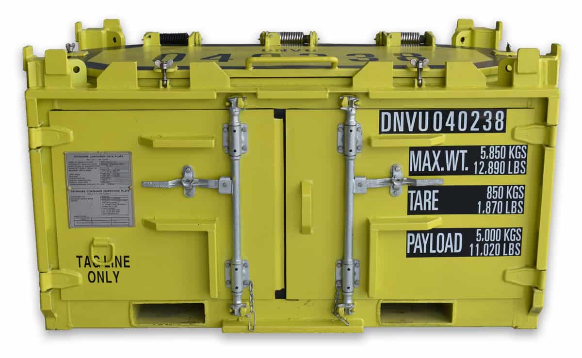 PRO Electric High Pressure Unit (38 LPM at 500 bar) DNV container
