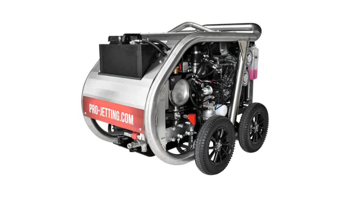 Petrol High Pressure Pro Cart 30kW