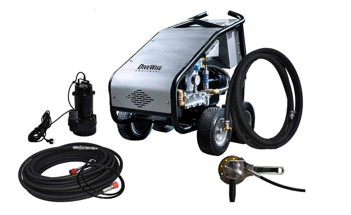 Offshore PRO kit with GR200 grinder and Electric High Pressure